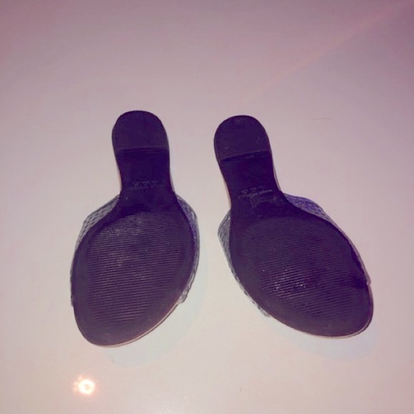 Lintervalle.  Leather metallic loafers - Picture 10 of 11